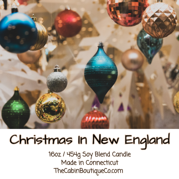 Christmas In New England Scented Candle - Limited Edition 16oz -