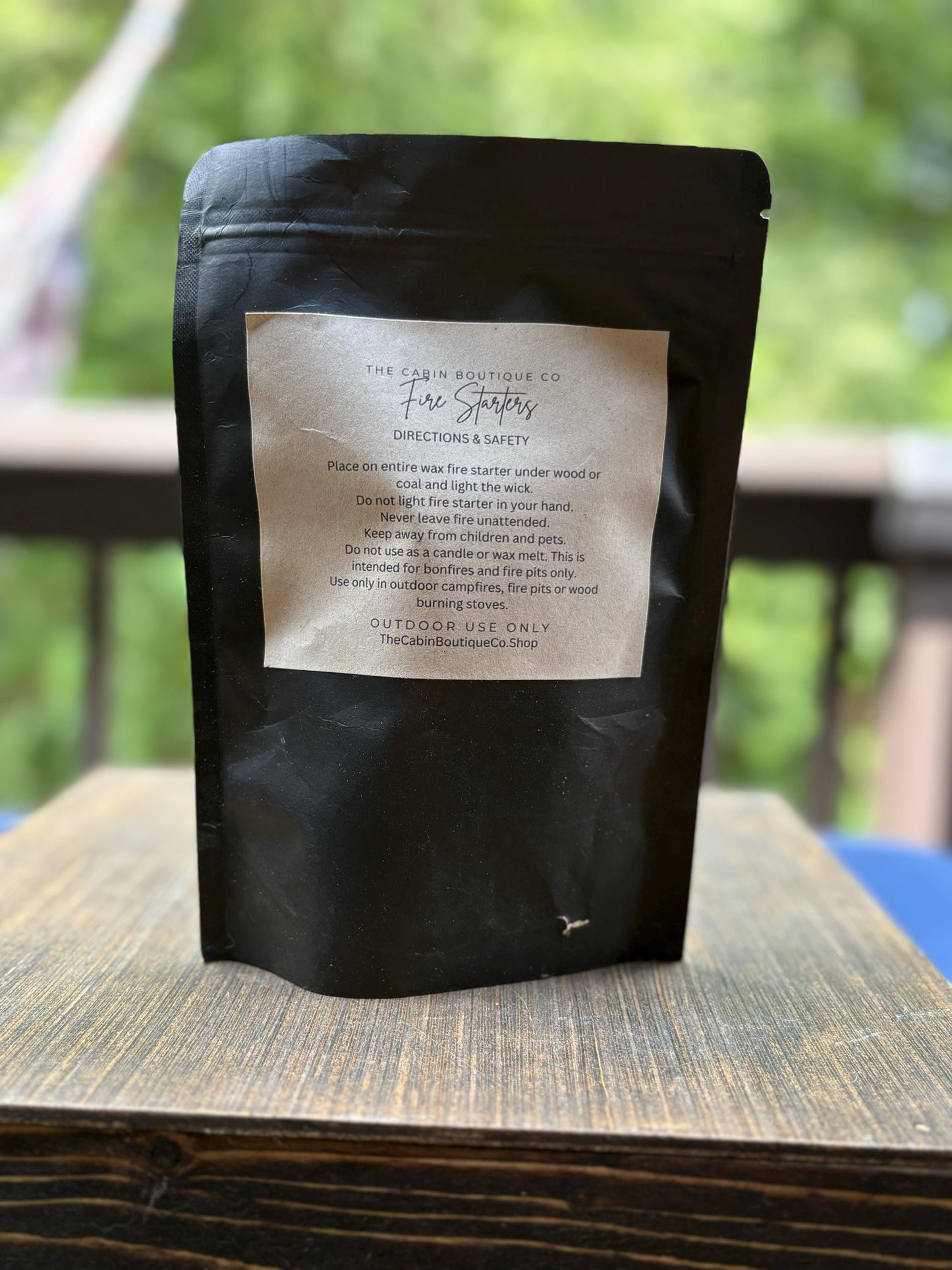 Fire Starters 6 Pack - Camping - Bonfires - Outdoor Use - Eco Friendly