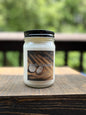 Dark Coconut Scented Candle - Mahogany - Creamy Coconut - White Musk