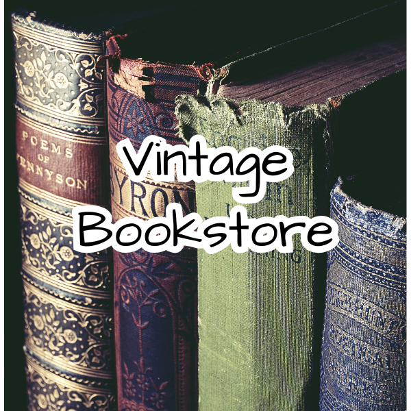 Vintage Bookstore Scented Candle - Old Books - Leather Binding - Book Lovers - BookTok