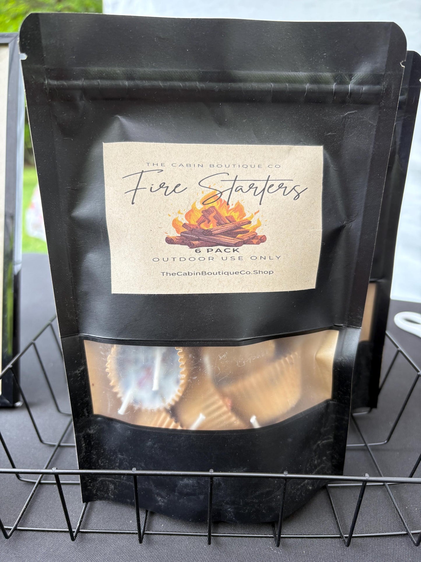 Fire Starters 6 Pack - Camping - Bonfires - Outdoor Use - Eco Friendly